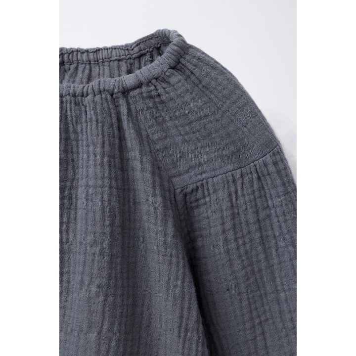 Блузка из хлопковой газы