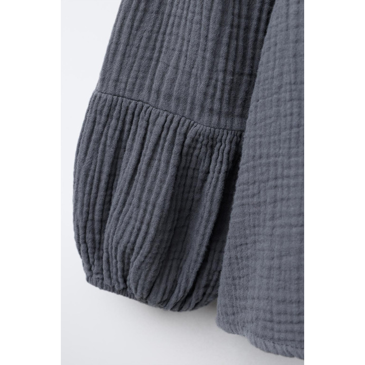 Блузка из хлопковой газы