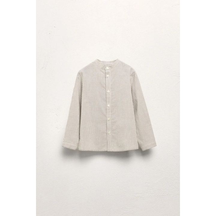 Рубашка с полосатым стойкой в ограниченном выпуске для возраста 2-5 лет