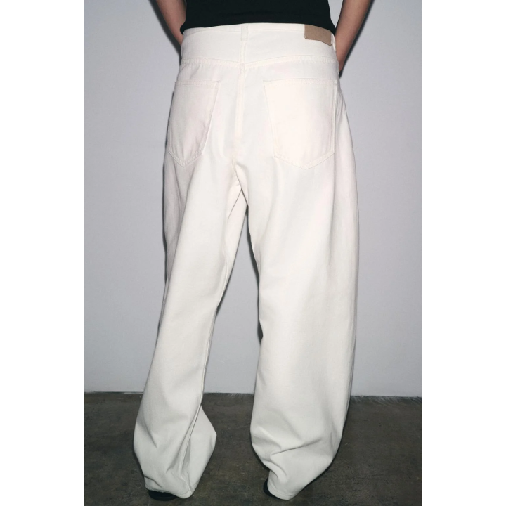 ХЛОПКОВЫЕ БРЮКИ СО СКЛАДКАМИ — ZW COLLECTION