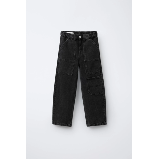 ДЖИНСЫ BAGGY С КАРМАНАМИ