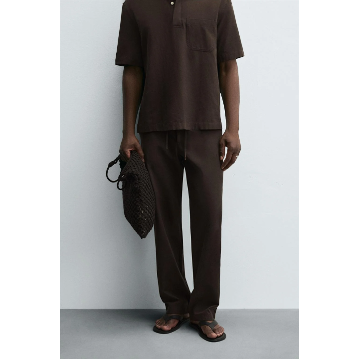 БРЮКИ ИЗ ЛИОЦЕЛЛА И ХЛОПКА