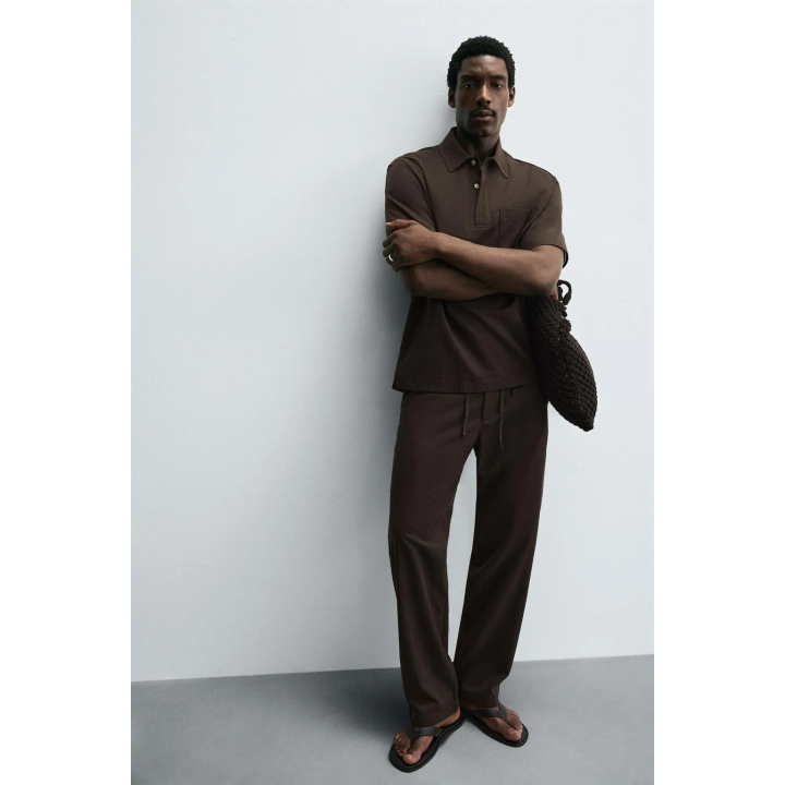 БРЮКИ ИЗ ЛИОЦЕЛЛА И ХЛОПКА