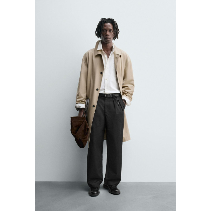 БРЮКИ WIDE FIT СО СКЛАДКАМИ