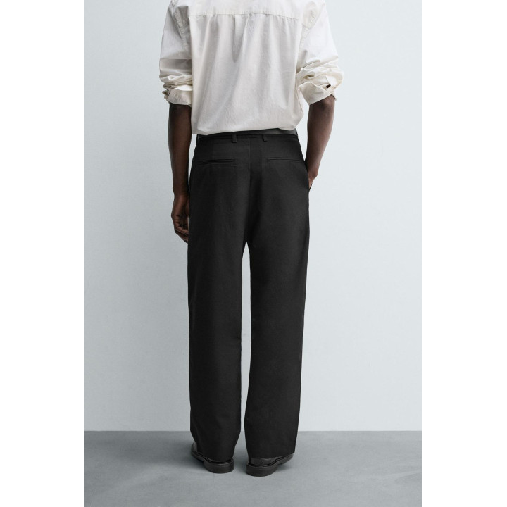 БРЮКИ WIDE FIT СО СКЛАДКАМИ