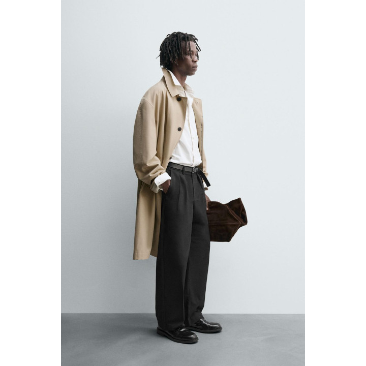 БРЮКИ WIDE FIT СО СКЛАДКАМИ