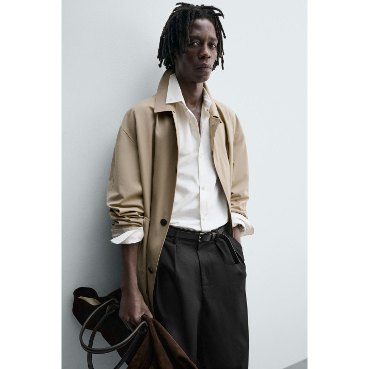 БРЮКИ WIDE FIT СО СКЛАДКАМИ