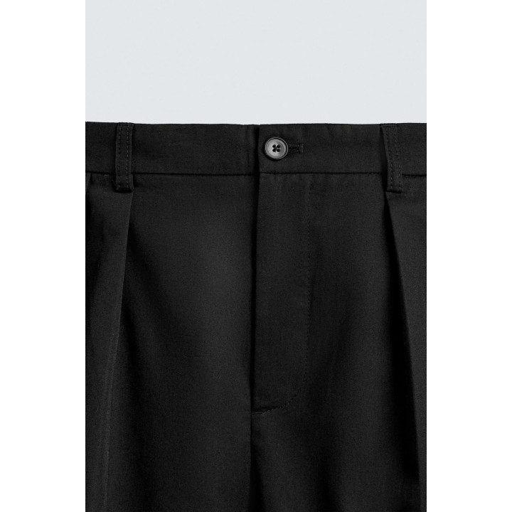 БРЮКИ WIDE FIT СО СКЛАДКАМИ