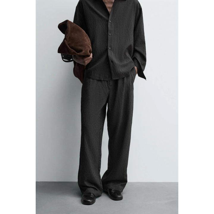 СТРУЯЩИЕСЯ БРЮКИ В ПОЛОСКУ