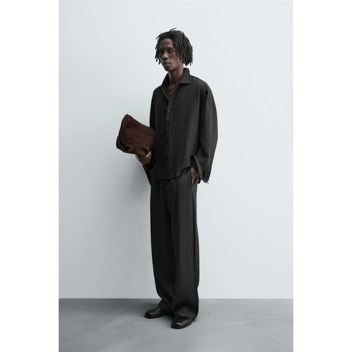 СТРУЯЩИЕСЯ БРЮКИ В ПОЛОСКУ