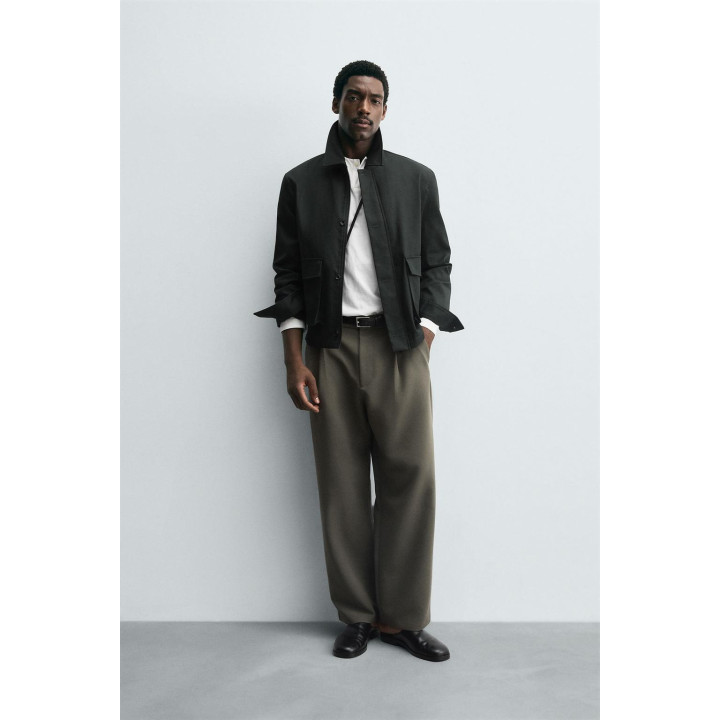 БРЮКИ RELAXED FIT СО СКЛАДКАМИ