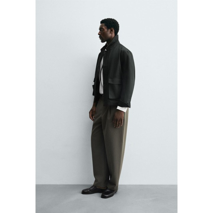 БРЮКИ RELAXED FIT СО СКЛАДКАМИ