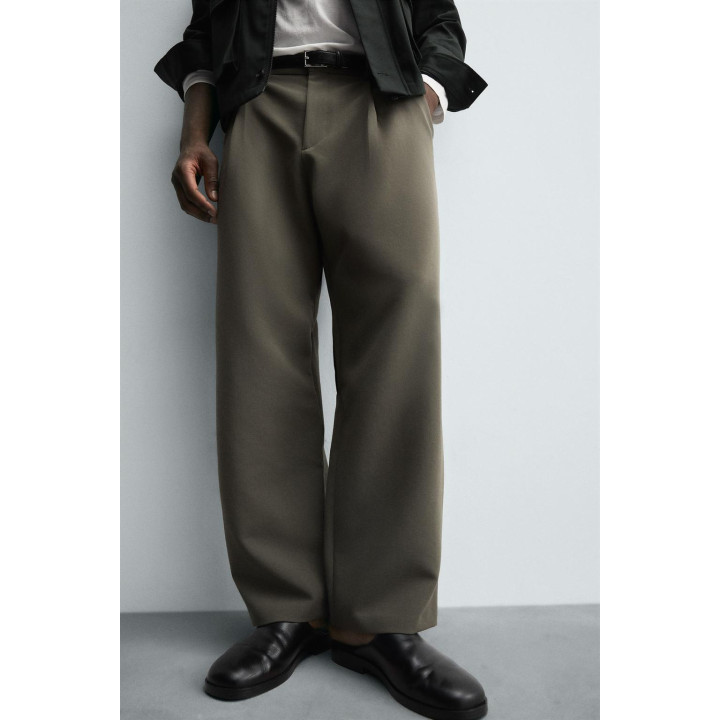 БРЮКИ RELAXED FIT СО СКЛАДКАМИ