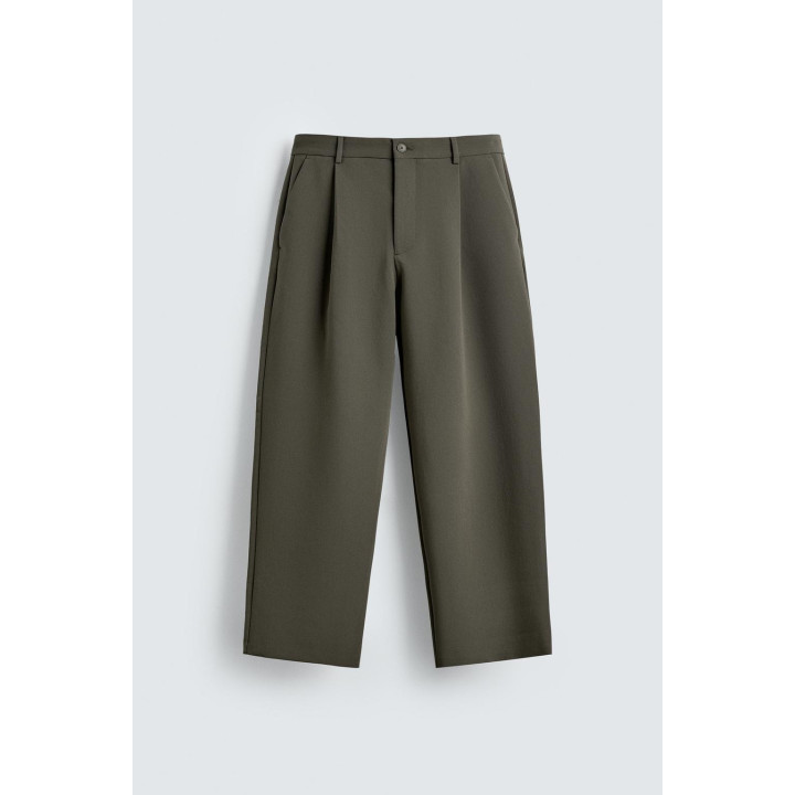 БРЮКИ RELAXED FIT СО СКЛАДКАМИ