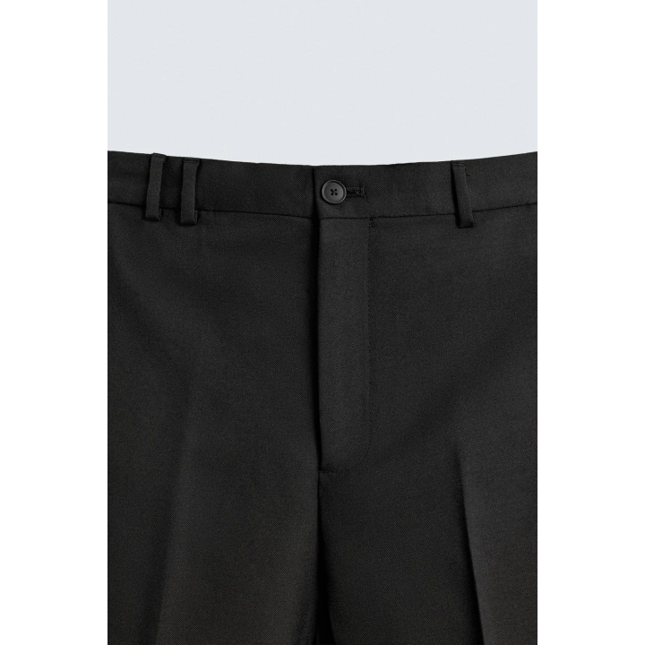 КОСТЮМНЫЕ БРЮКИ ИЗ РЕЛЬЕФНОЙ ТКАНИ