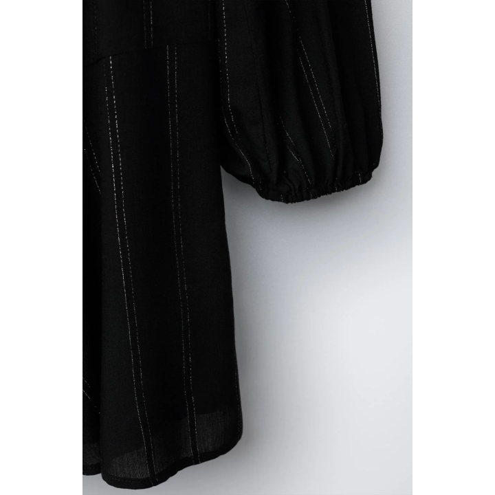 ПЛАТЬЕ В ПОЛОСКУ С БЛЁСТКАМИ