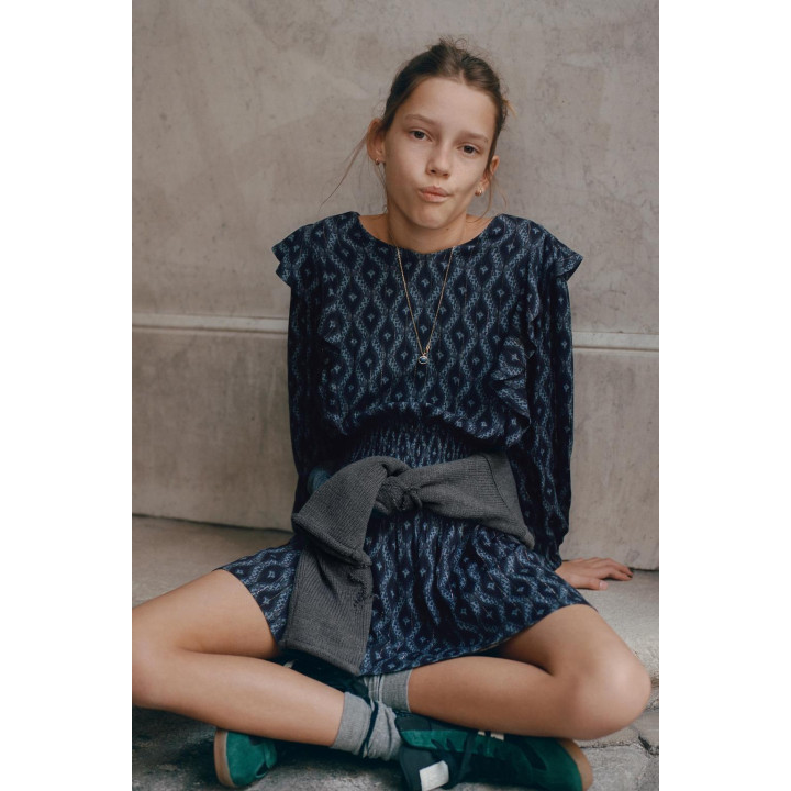 ПЛАТЬЕ С ПРИНТОМ ИКАТ