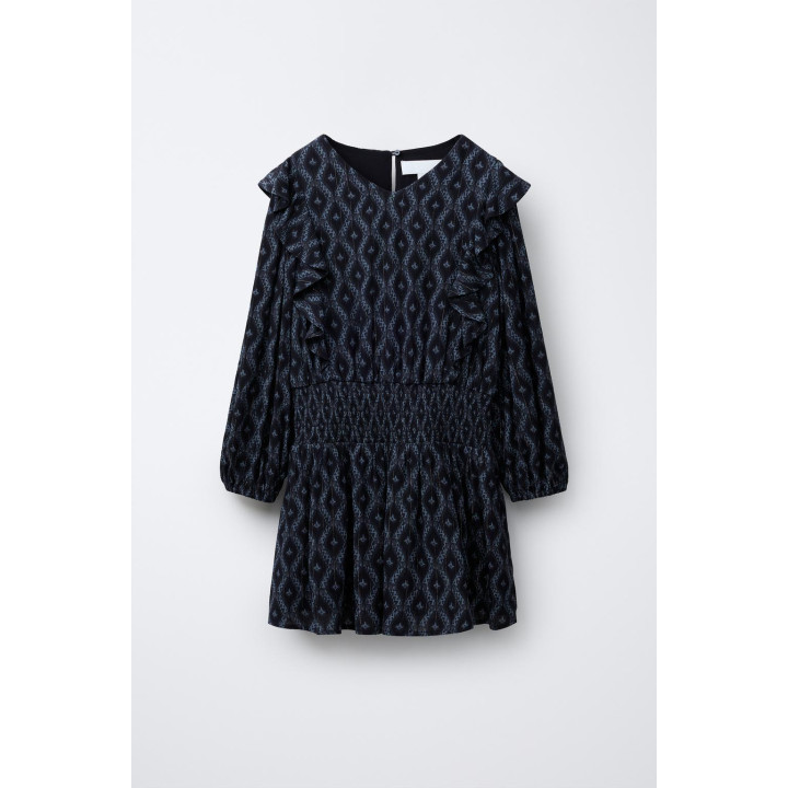 ПЛАТЬЕ С ПРИНТОМ ИКАТ