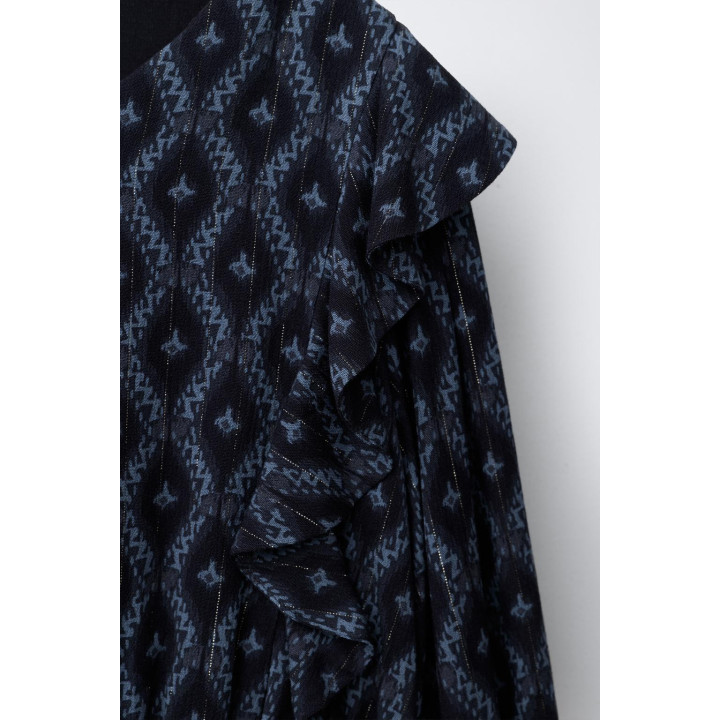 ПЛАТЬЕ С ПРИНТОМ ИКАТ