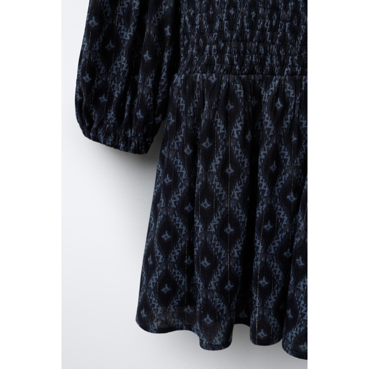 ПЛАТЬЕ С ПРИНТОМ ИКАТ