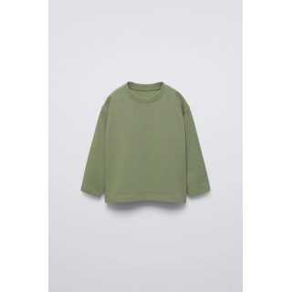 ОДНОТОННЫЙ ЛОНГСЛИВ MEDIUM WEIGHT