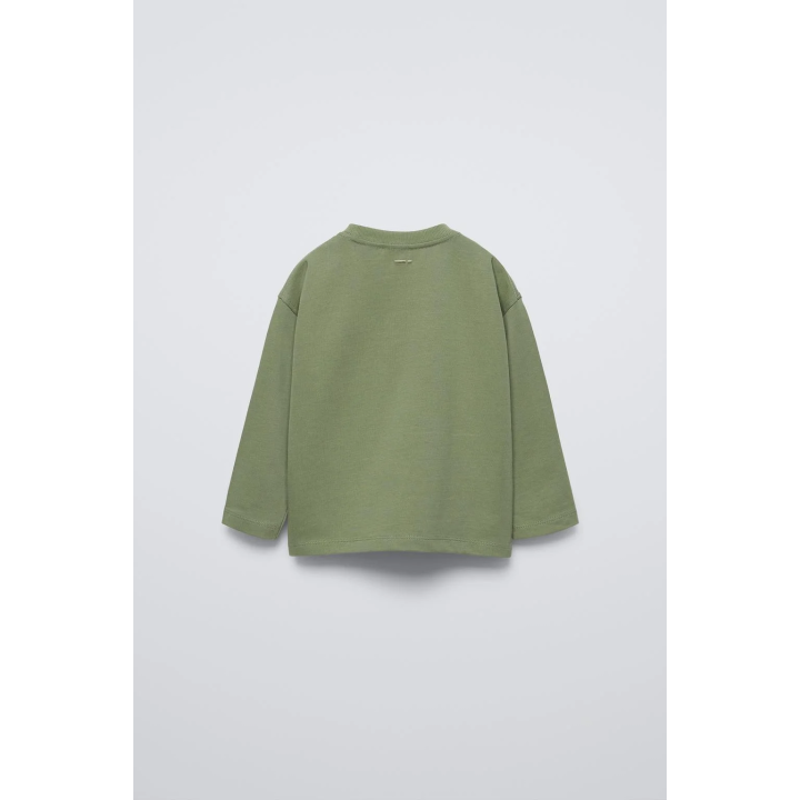 ОДНОТОННЫЙ ЛОНГСЛИВ MEDIUM WEIGHT