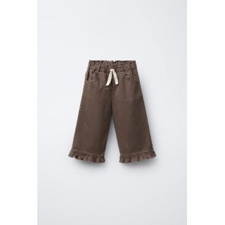 БРЮКИ БЭГГИ С ВОЛАНАМИ