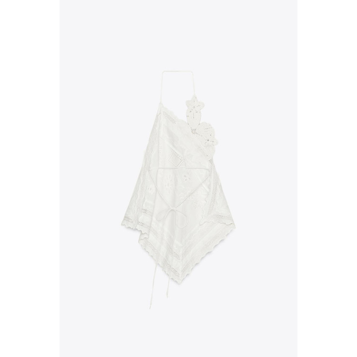 АСИММЕТРИЧНЫЙ ТОП С ЦВЕТОМ ZW COLLECTION