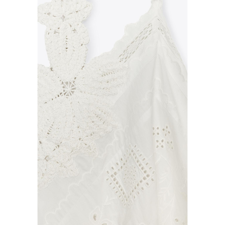 АСИММЕТРИЧНЫЙ ТОП С ЦВЕТОМ ZW COLLECTION