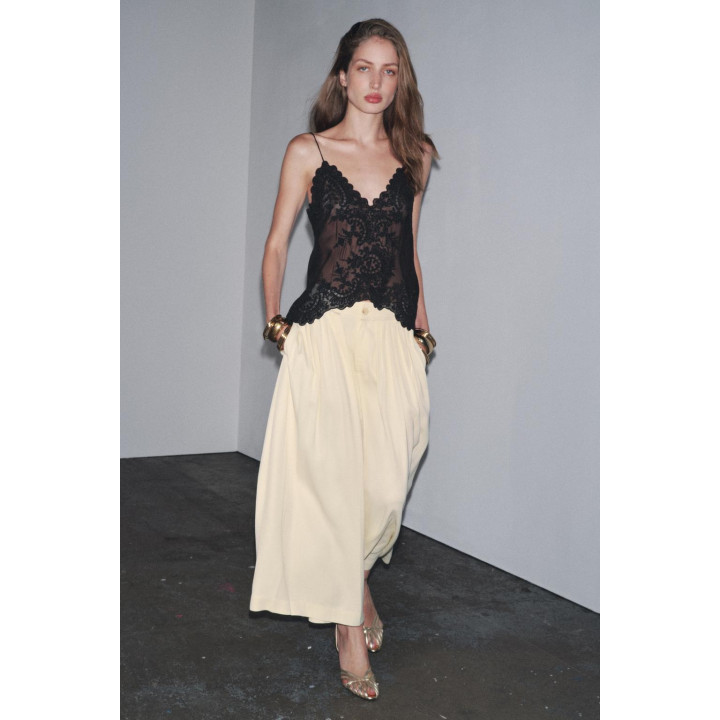 ТОП В БЕЛЬЕВОМ СТИЛЕ С КРУЖЕВОМ — ZW COLLECTION