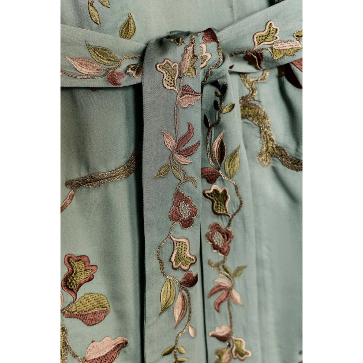 КИМОНО С ВОРОТНИКОМ ИЗ ИСКУССТВЕННОГО МЕХА — ZW COLLECTION LIMITED EDITION