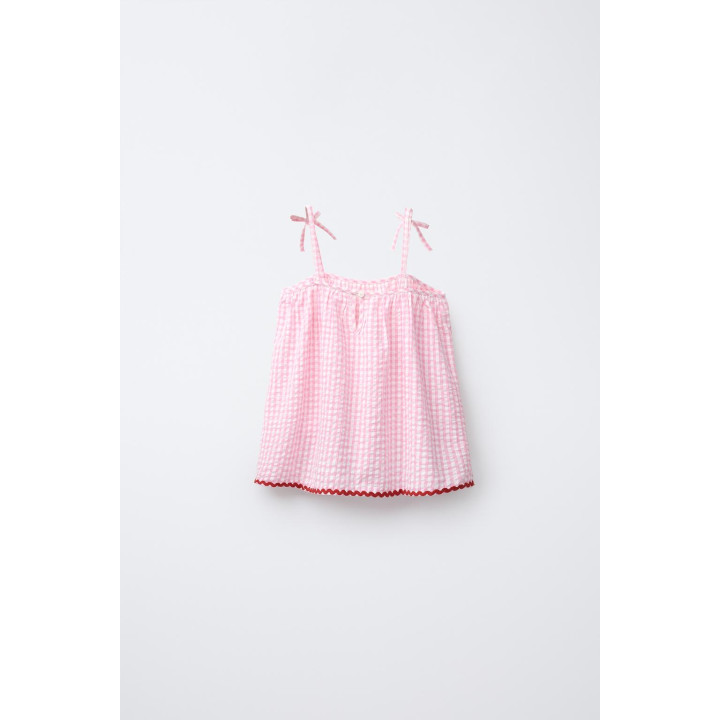 Пижама в клетку 6-14 лет