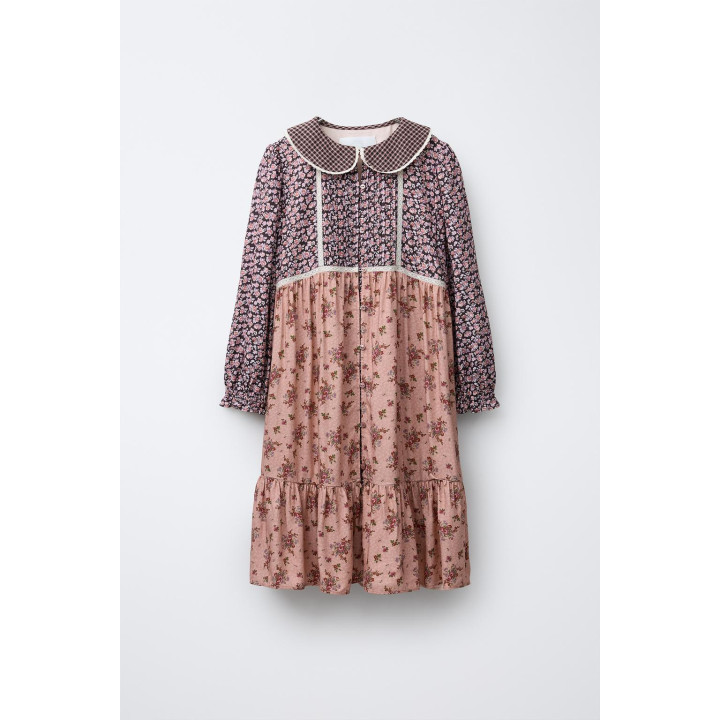 ПЛАТЬЕ ПЭЧВОРК ЦВЕТЫ