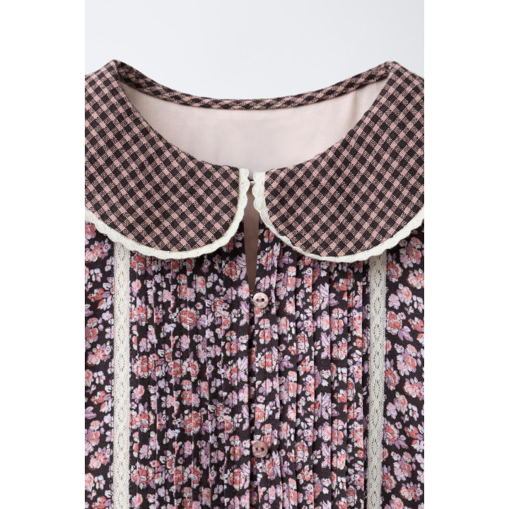 ПЛАТЬЕ ПЭЧВОРК ЦВЕТЫ