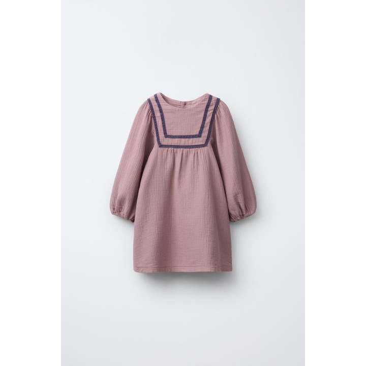 ПЛАТЬЕ В СТИЛЕ РУСТИК С ВЫШИВКОЙ