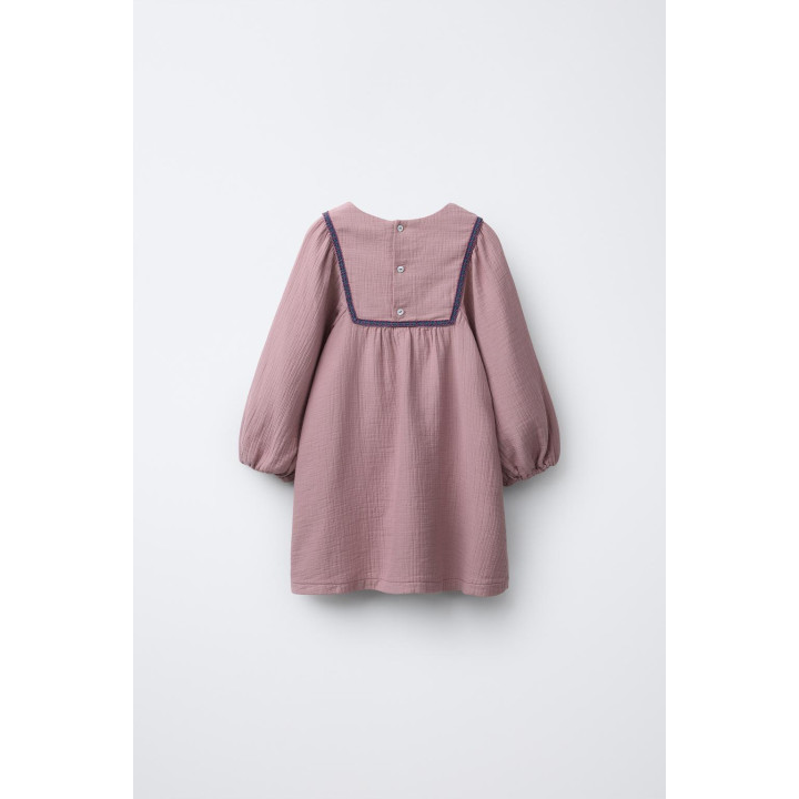 ПЛАТЬЕ В СТИЛЕ РУСТИК С ВЫШИВКОЙ