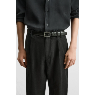 Ремень из гладкой кожи