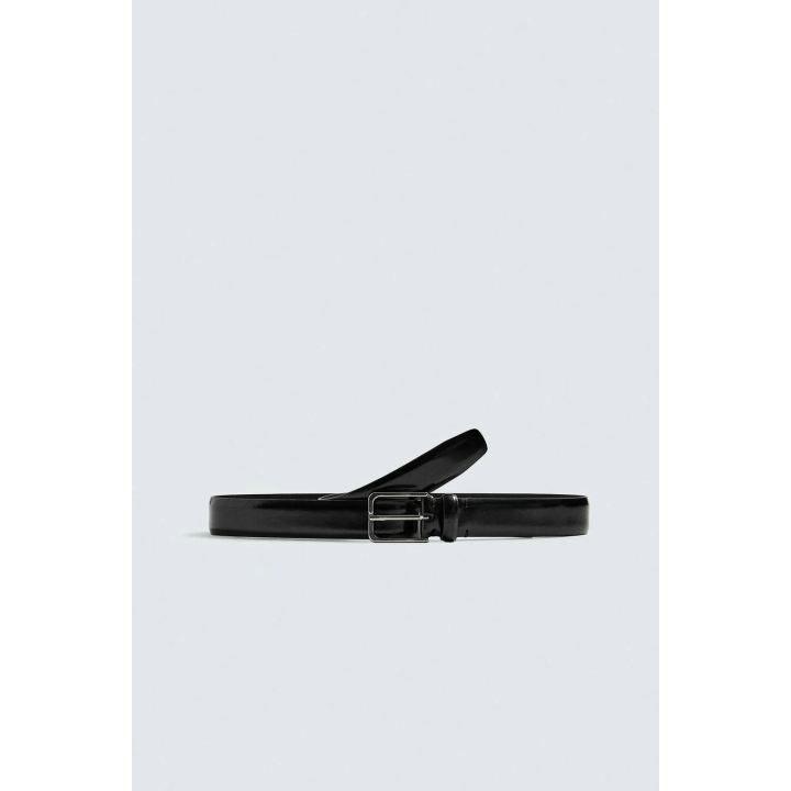 Ремень из гладкой кожи