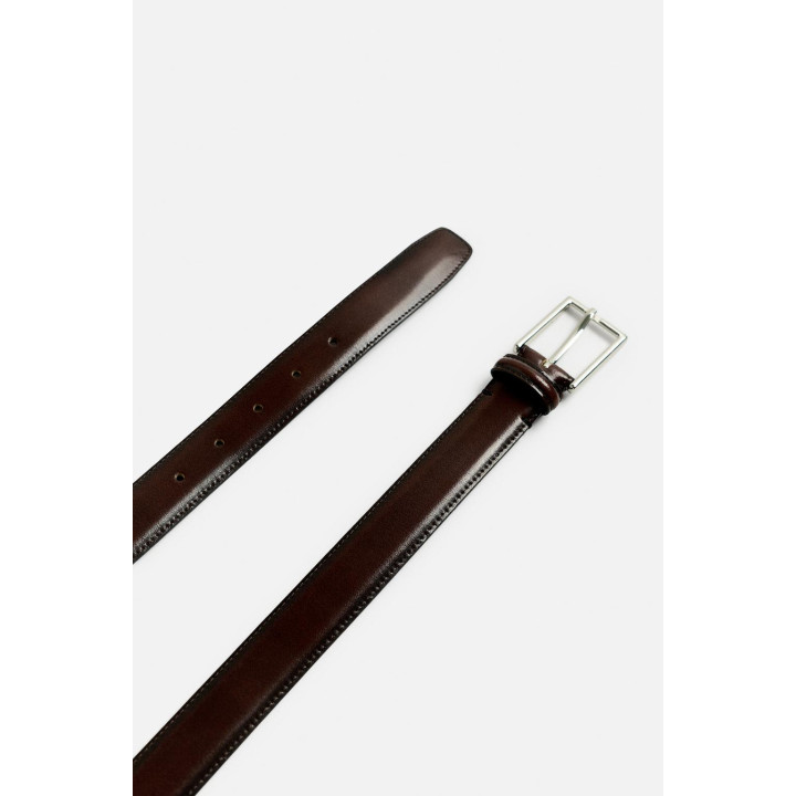 КОЖАНЫЙ РЕМЕНЬ С ОТДЕЛОЧНОЙ СТРОЧКОЙ