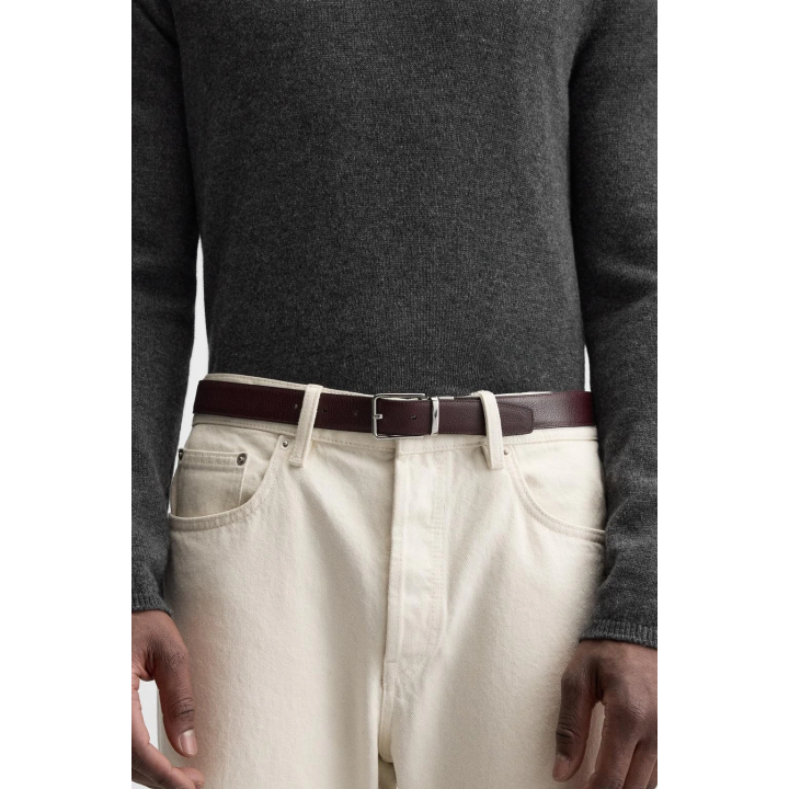 ДВУСТОРОННИЙ КОНТРАСТНЫЙ РЕМЕНЬ ИЗ КОЖИ