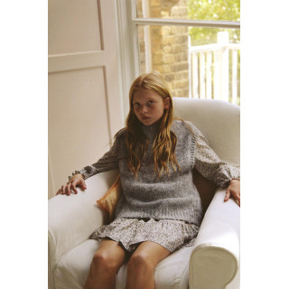 ПЛАТЬЕ С ЦВЕТОЧНЫМ ПРИНТОМ И ВОЛАНАМИ