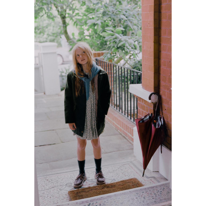 ПЛАТЬЕ С ЦВЕТОЧНЫМ ПРИНТОМ И ВОЛАНАМИ