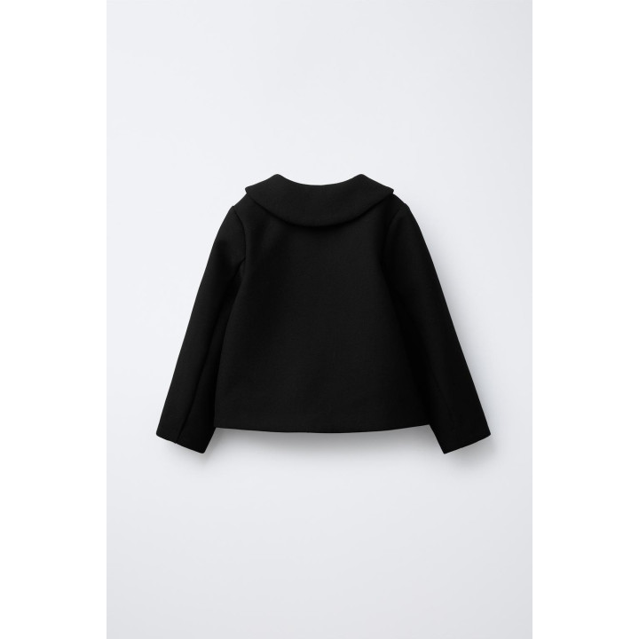 ЖАКЕТ С КРУГЛЫМ ВОРОТНИКОМ И БАНТАМИ