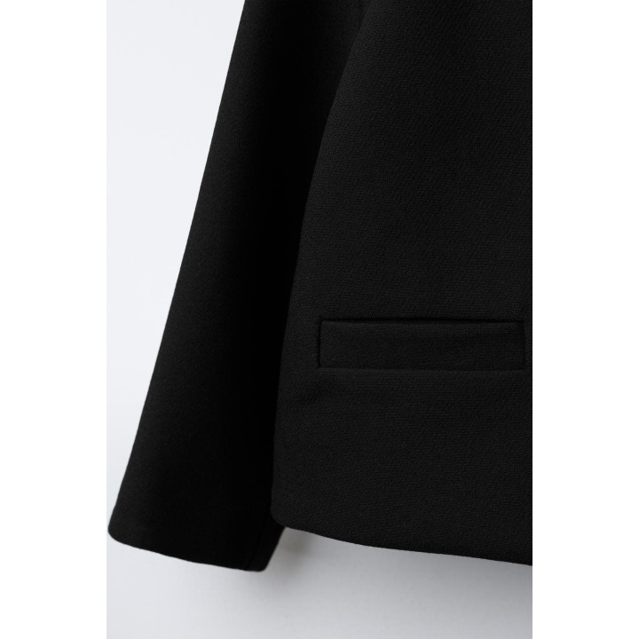 ЖАКЕТ С КРУГЛЫМ ВОРОТНИКОМ И БАНТАМИ