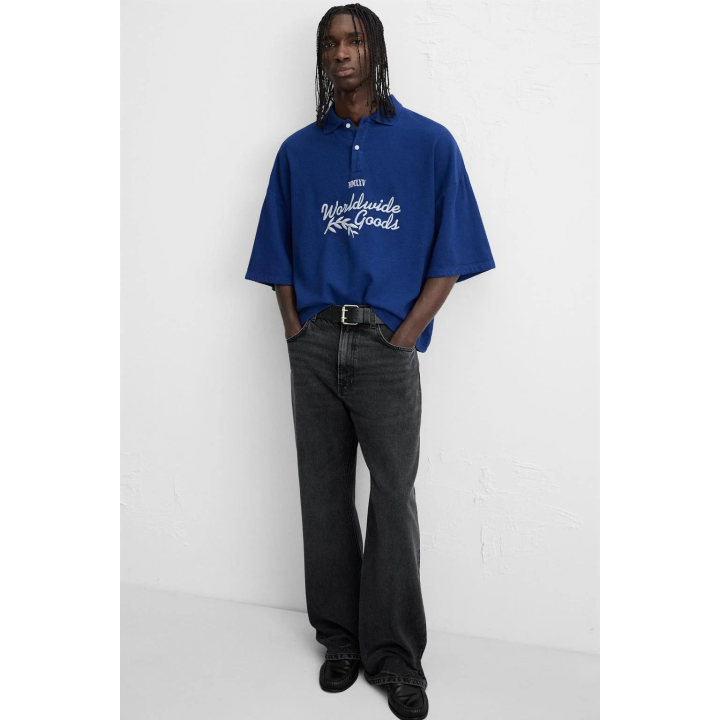 ПОЛО С ВЫШИВКОЙ ТЕКСТА