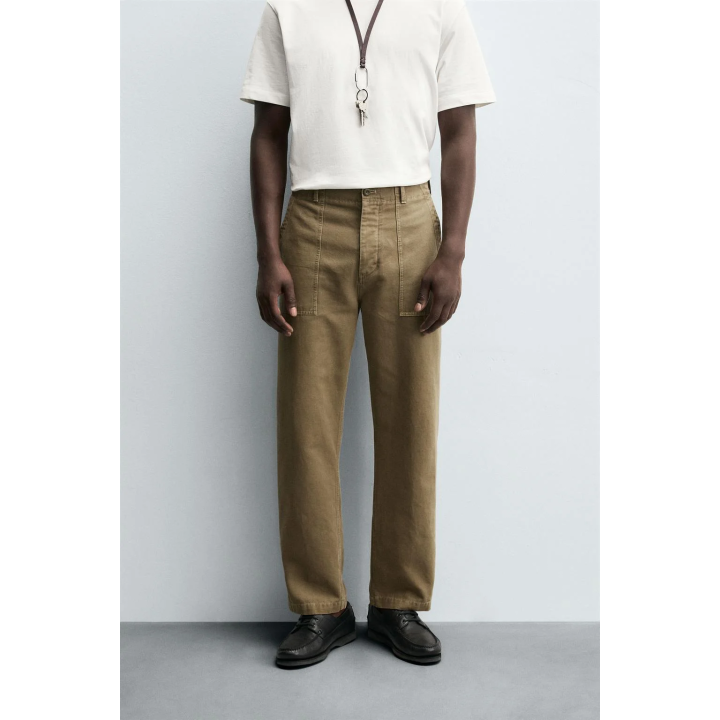 БРЮКИ REGULAR FIT С КАРМАНАМИ