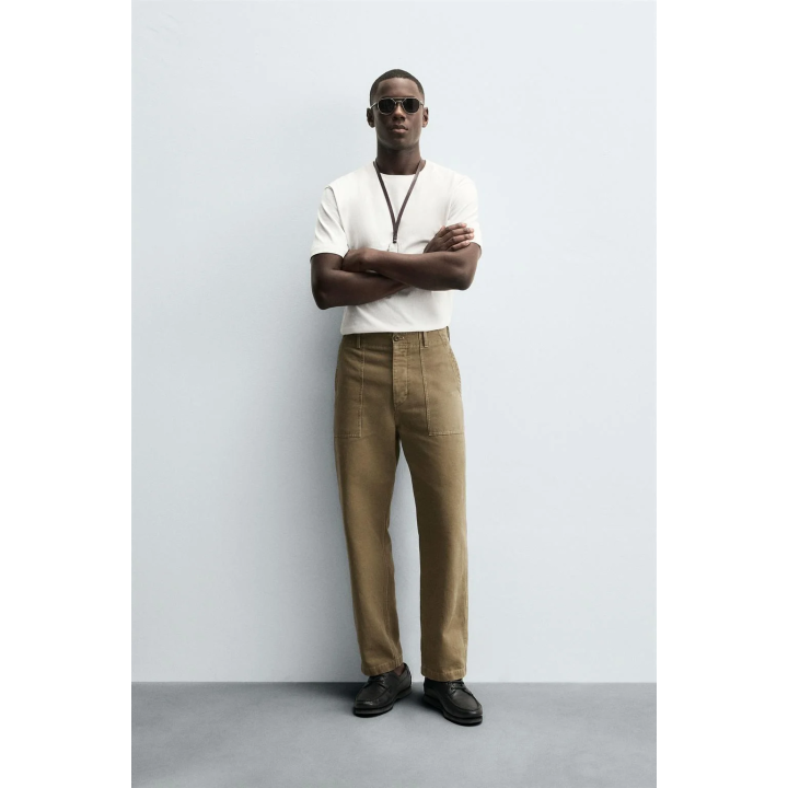 БРЮКИ REGULAR FIT С КАРМАНАМИ