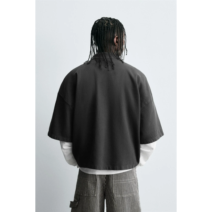 ПОЛО СВОБОДНОГО КРОЯ С ВЫШИВКОЙ