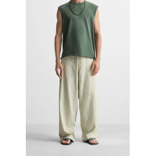 БРЮКИ BAGGY FIT В ПОЛОСКУ