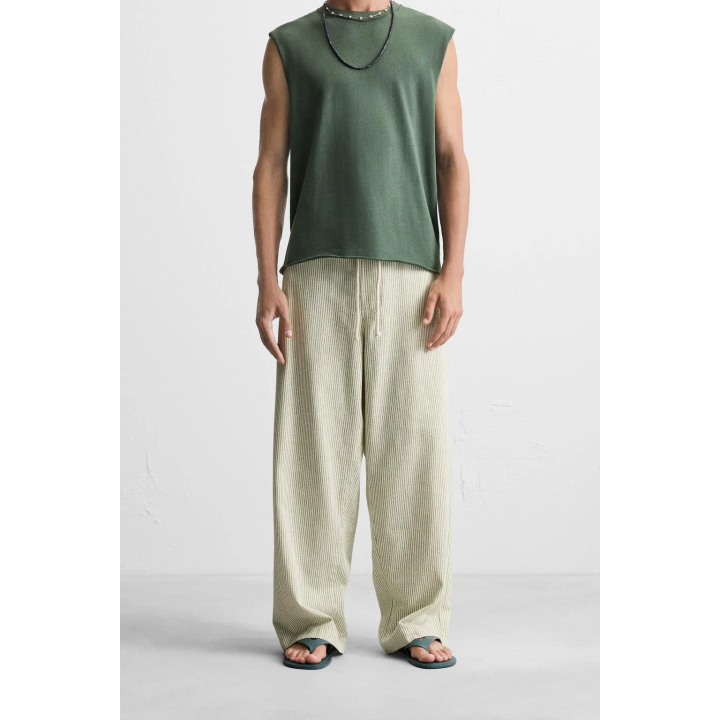 БРЮКИ BAGGY FIT В ПОЛОСКУ